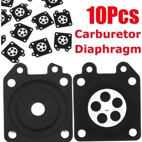 10x Chainsaw Carburetor Metering Diaphragm For Walbro 95-526 95-526-9 95-526-9-8 Garden Power Tool Accessories