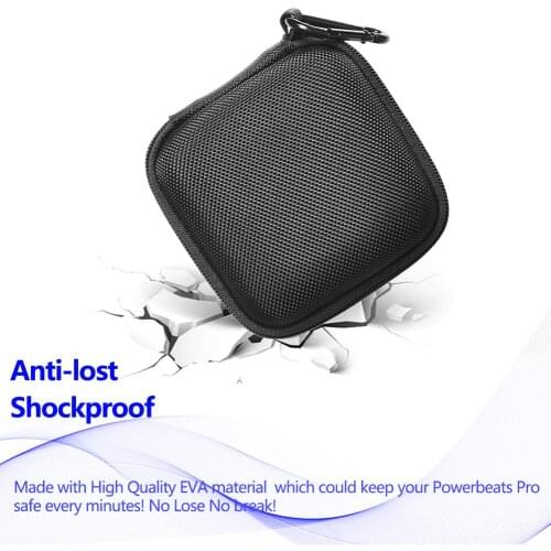 Storage Box for Beats Powerbeats Pro Wireless Bluetooth Sports Earphone Bag Wear-Resistant and Dirt-Resistant Case