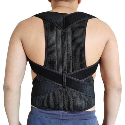 Back Posture Corrector Magnetic Therapy Brace Shoulder Back Support Belt For Men Women Braces Shoulder Lumbar Posture Correction