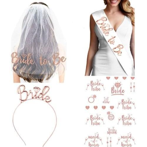Bride to be Decoration Set for Bachelorette Party Supply