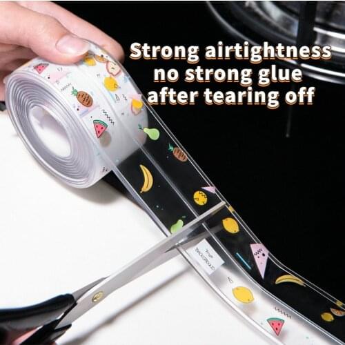 Anti Mold Kitchen Sink Waterproof Sticker Bathroom Toilet Gap Self-adhesive Beauty Stitching Anti-fouling Skirting Wall Sticker