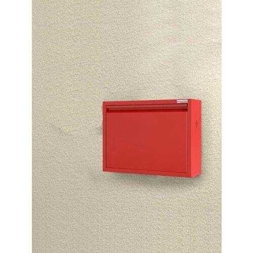 Single Red Metal Shoe Rack