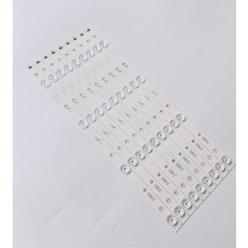 LED Backllight strip 4lamp TCL_ODM_49D1800 4X9_3030 49HR332M04A3 V3 4C-LB490T-HR2 for Hita chi 49R80