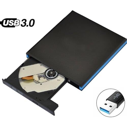 USB 3.0 DVD Burner DVD ROM Player External Optical Drive CD/DVD RW Writer Recorder Portatil Drives for Laptop Computer Mac pc