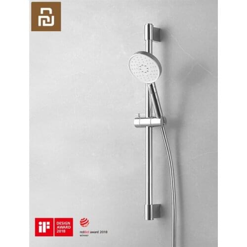 Youpin Dabai Handheld Shower Head hose Lifting rod Set 3 in 1 360 Degree 120mm 53 Water Hole with PVC Powerful Massage Shower