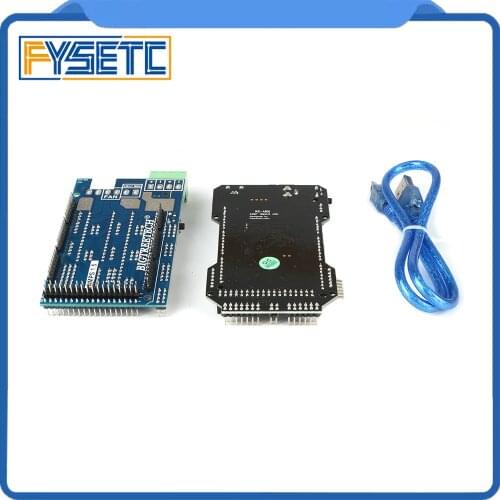 3D Printer Parts RE-ARM 32 Bit Control Board Upgrade Mega 2560 R3 Motherboard + Ramps 1.5 Expansion Control Panel