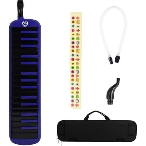 32 Piano Keys Melody Musical Instrument Harmonica Mouth Organ Portable Harmonica Pianica With Box Gift Present