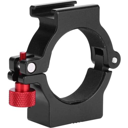 4-Ring Hot Shoe Adapter Ring Mount for Zhiyun Smooth 4 Gimbal Stabilizer Rode Microphone