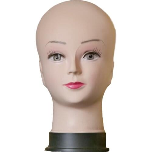 Free shiping Womens Mannequin Head Hat Display Wig training head model head model femal head model