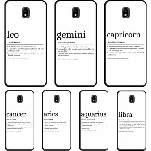 ZODIAC SIGNS HOROSCOPE ASTRONOMY SYMBOLS For Samsung Galaxy J7 2017 A3 A5 J1 J3 J5 2016 A6 A8 J4 Plus A7 A9 J8 2018 Phone Case