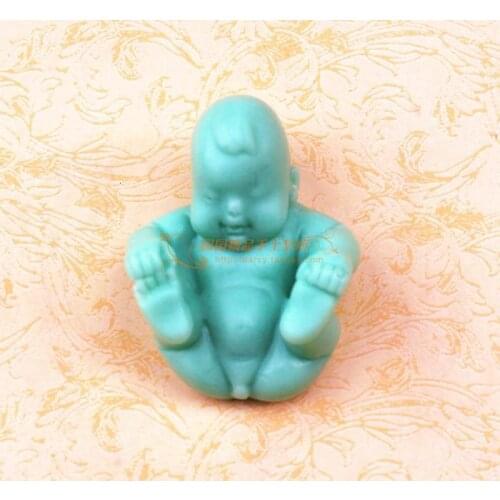 Baby Silicone Soap mold DIY Handmade Craft 3d soap molds S199