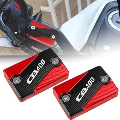 For Honda CB400 Motorcycle Front Brake Fluid Reservoir Cap Cover Protection CB 400 /SF R 1993 1994 1995 1996 1997 1998 all years