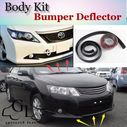 For TOYOTA Allion / Premio Bumper Lip / Front Spoiler For Car Lip Fans to Car Tuning / TOPGEAR Body Kit / Strip Skirt