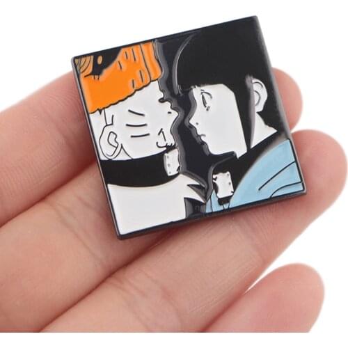 DZ1453 Creativity Anime Figures Enamel Pin Brooch Backpack Collar Hat Badge Lapel Pin Women Men Jewelry Friend Kids for Gifts