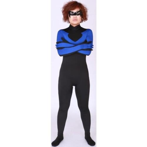 Custom Made Costume Eagle pattern jumpsuit full body Spandex Zentai suit Adult Halloween Anime Cosplay