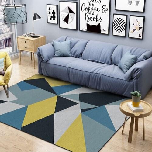 Turkish Ethnic Style Carpet Persian American Retro Living Room Sofa Coffee Table Carpet Home Bedroom Bedside Mat