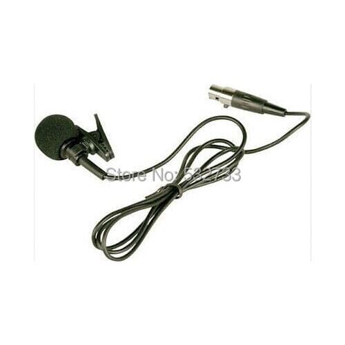 Bolymic New Lapel lavalier tie clip Microphone for Wireless with 3 Pins XLR