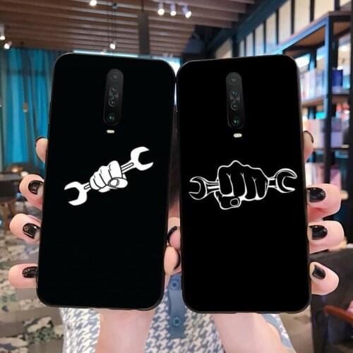 CUTEWANAN Mechanic Holding A Wrench Motorcycle Custom Photo Soft Phone Case for Redmi Note 8 8A 8T 7 6 6A 5 5A 4 4X 4A Go Pro