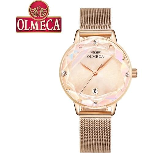 Часы со стразами женские Olmeca China At AliExpress