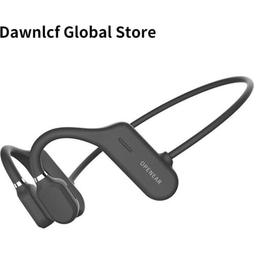 Open Ear Air Bone Conduction Headphone Wireless Bluetooth Headset Waterproof Handsfree Duet Earphone For Cycling Running Hiking