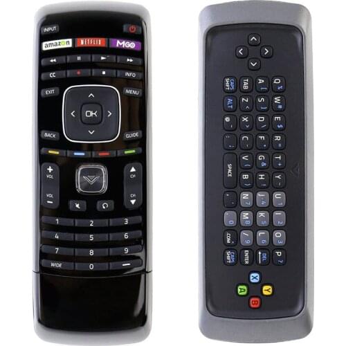 New Replace XRT302 Qwerty Keyboard Remote Control fit for Vizio LED HDTV M650VSE E650I-A2 M550VSE E701I-A3 E650I-A2 M420KD free