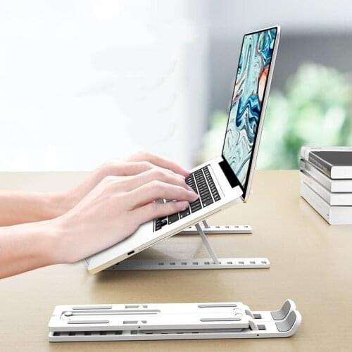 Adjustable Foldable Laptop Stand Non-slip Desktop Laptop Holder Notebook Stand Holder Adjustable Bracket Computer Accessories