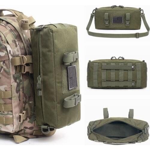 Tactical Backpack Army Military Molle Sling Bag Hiking Travel Camping Outdoor Sports Storage Pouch Shoulder Bag Accessories