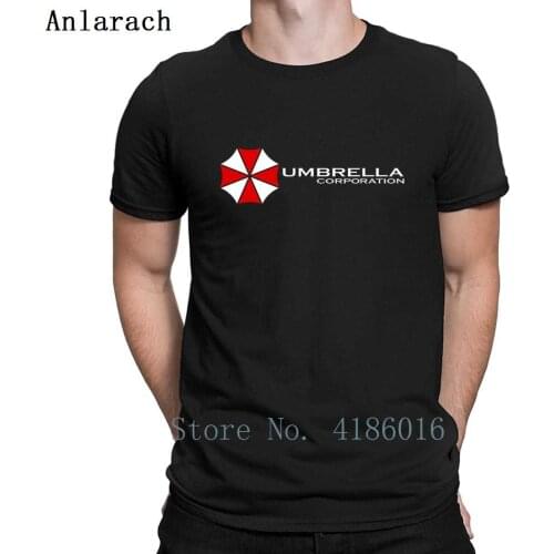 Umbrella Corp T Shirt Crazy Novelty Cotton Summer Style Basic Solid S-4XL Designing Comfortable Shirt