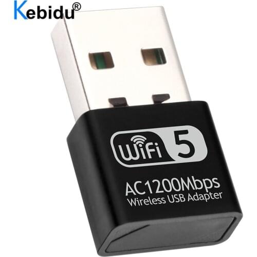 1200Mbps 600Mbps USB Wireless Wifi Adapter 2.4G&5G High Speed LAN Network Card Dual Band 802.11AC Antenna For Laptop Desktop