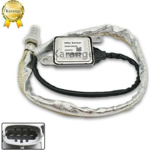 3687334RX New Nitrogen Oxide Nox Sensor Outlet For Cummins ISX 13-18 11.9L 15L Free Shipping