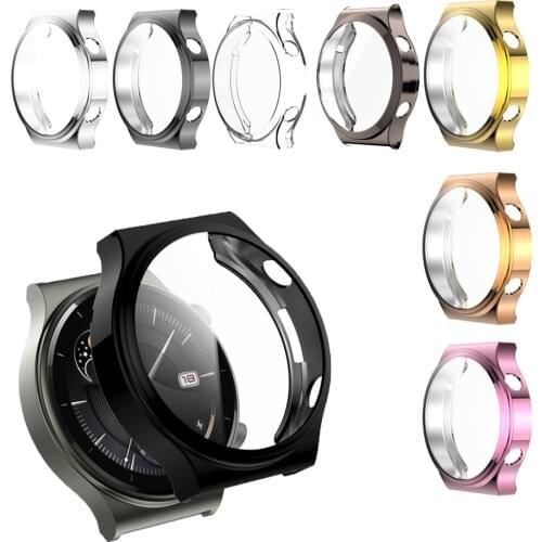 Watch Cases For Huawei GT 2 Pro Smart Watch Cover TPU Full Shell for GT2 pro Screen Protector Smart Watch Accessories Frame New