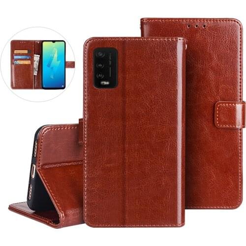 For Wiko Power U10 Case Leather Case On For Coque Wiko Power U20 W-V745 Premium Magnetic Flip Wallet Cover Phone Cases Fundas