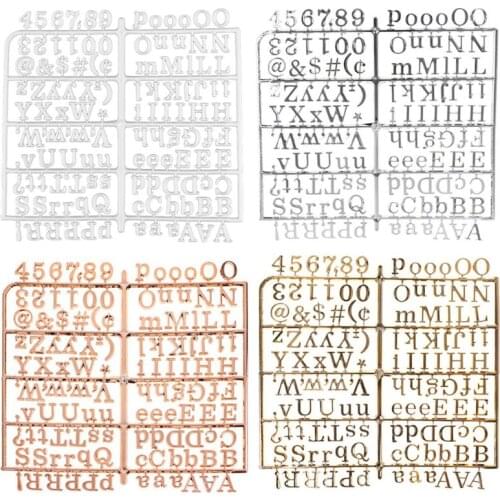 4Pcs/Set Characters For Felt Letter Board Numbers For Changeable Letter Board Home Decorations