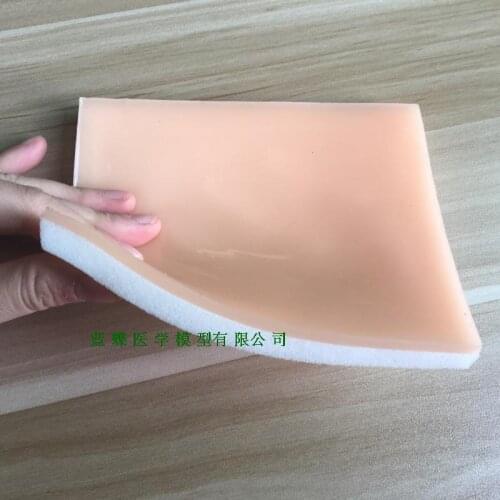 Skin suture practice Anti-dermal silicone double eyelid embedding training module Plastic surgery practice tools