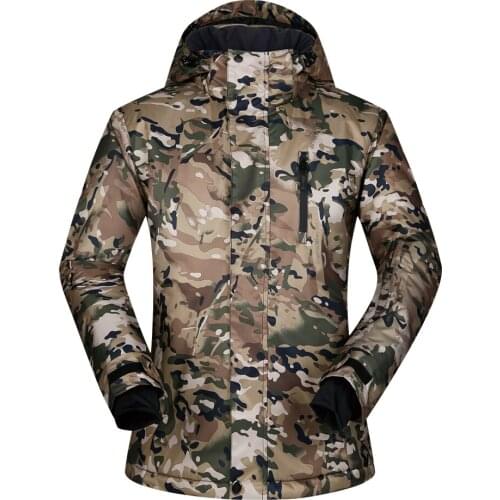 Snowboard Jacket Men Winter Outdoor Waterproof Breathable Thermal Male Snow Coat Skiing and Snowboard Jacket Winter Jacket Men