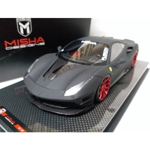 Misha LB 1:18 LB Ferrari 488 GTB Wide body Collector Edition Metal Diecast Model Toy Gift