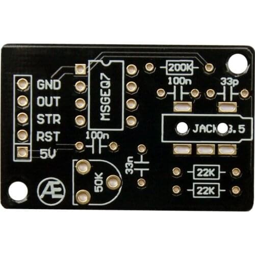 MSGEQ7 Audio Processing Graphic Equalization Filter Signal Analysis Module ARDUINO AVR