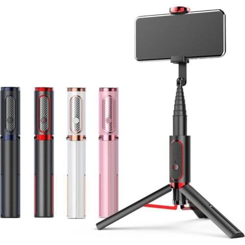 Professional Selfie Stick Tripod Portable All-in-One Lightweight Bluetooth Remote For IPhone XS X For Samsung Xiaomi Huawei