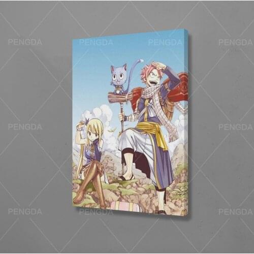 Canvas Wall Art HD Prints Japan Anime Girl Boy Poster Home Decoration Cute View Painting For Bedroom Modular Pictures No Frame