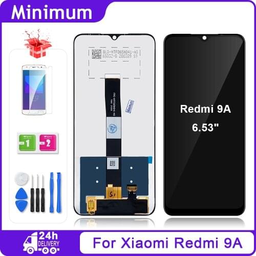 Original 6.53" For Xiaomi Redmi 9A 9C LCD Display Touch Screen Digitizer Assembly Replacement Parts LCDs For Redmi 9A 9C