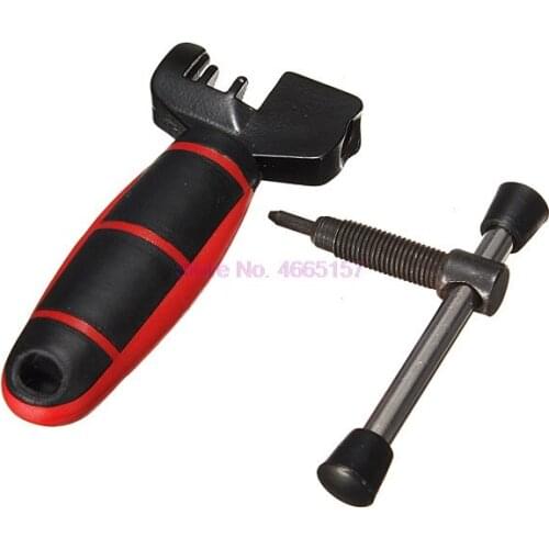 By DHL 100pcs Bicycle Repair Tools Bike Chain Breaker Cutter Removal Tool Cycle Solid Chain Tool Chain Pin Splitter