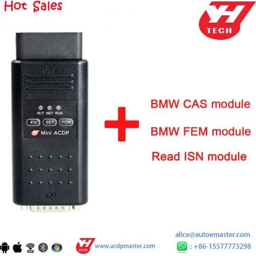 Yanhua Mini ACDP CAS+FEM/BDC Full Set for Addig Key and All Keys Lost
