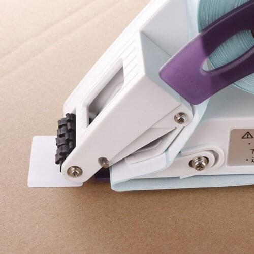 Semi-automatic Round Bottle Manual Packing Labeling Machine Handle Pricing Tag Adhesive Sticker Square Code