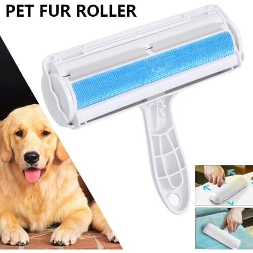 Pet Fur Roller Reusable Pet Hair Remover Sofa Clothes Lint Cleaning Brush Cat Dog Fur Roller Cleaning Tool Convenient Durable