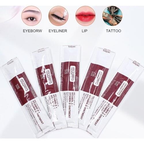 Hot 10PCS Fougera Vitamin Ointment A&D Anti Scar Tattoo Aftercare Cream For Tattoo body art Permanent Makeup Tattoo Supplies