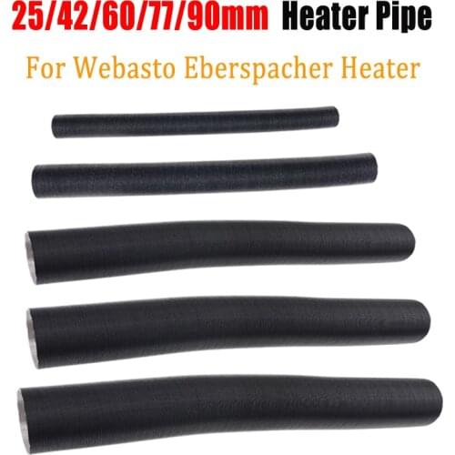 25/42/60/76/90mm Air Intake Outlet Exhaust Stretch Corrugated Hose Pipe 80-200cm Flexible Combustion For Webasto Eberspacher