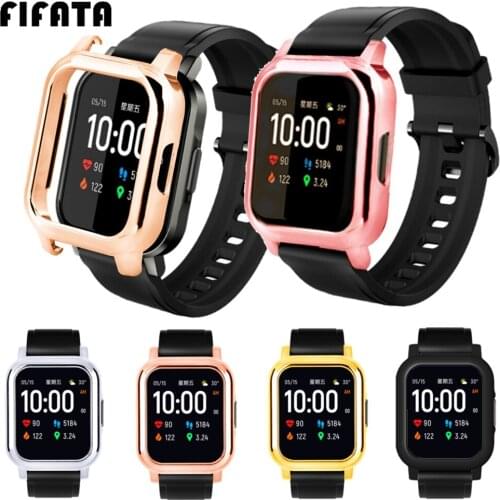 For Xiaomi Haylou Solar LS02 Smart Watch Cover PC Protector Frame For Haylou LS02 Plating Case Protective Shell Bumper LS02 Case