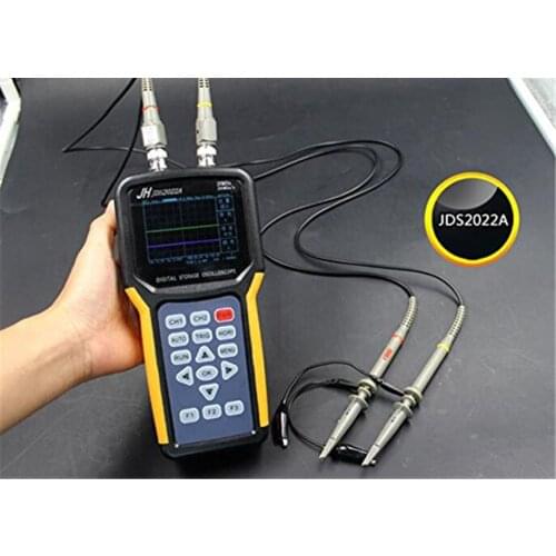 Jinhan JDS2022A Double-channel handheld Digital oscilloscope 20MHz Bandwidth 200MSa/s Sample Rate,automotive oscilloscope