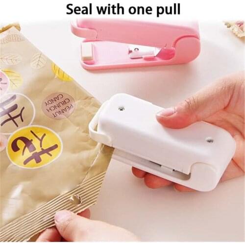Portable Mini Sealing Machine ABS Plastic Sealer Home Kitchen Packing Seal Bag Tool High Temperature Seal Machine