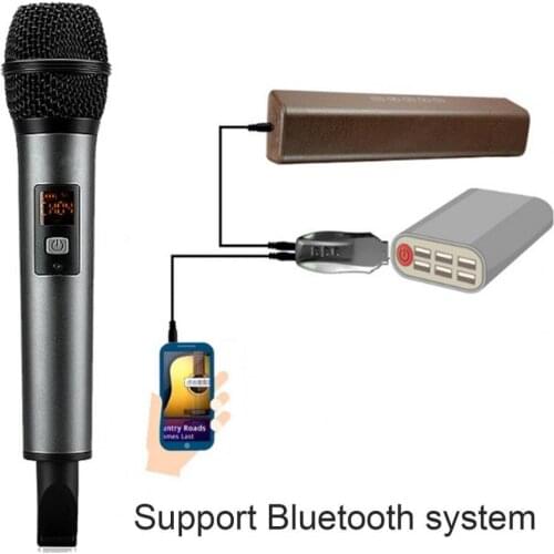 Portable Handheld USB Wireless Bluetooth Dynamic Microphone Home Conference Microphones & Accessories